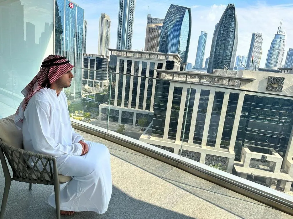 Zambrano, de vacaciones en Emiratos Árabes.