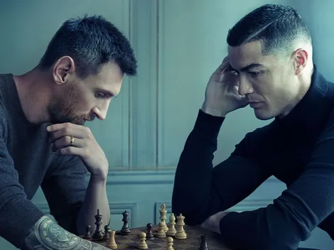 Foto histórica: qué hay detrás del posteo de Messi con Cristiano Ronaldo