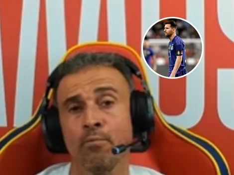 VIDEO | El tremendo guiño de Luis Enrique a Messi y Argentina