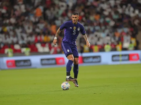 Acá está el 5: gran partido de Paredes en la goleada de Argentina