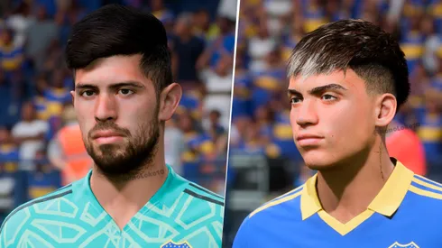 Están iguales: así se ven los jugadores de Boca en el FIFA 23