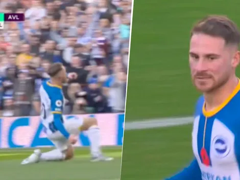 VIDEO | Llega fino: el gol de Mac Allister a pocos días de Qatar