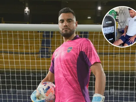 VIDEO | Romero trabaja para volver: el comentario del médico de Boca sobre su recuperación