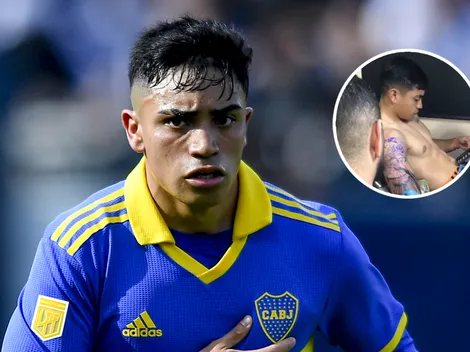 VIDEO | El tatuaje gigante que se hizo Langoni