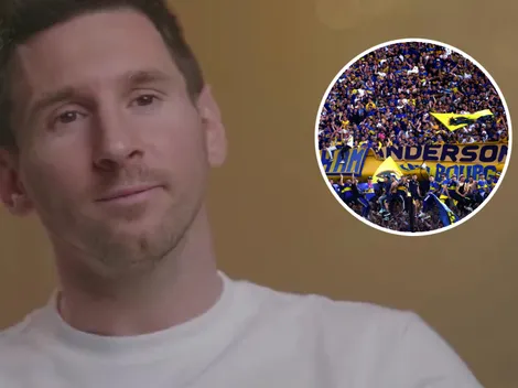 Casi hasta las lágrimas: la emoción de Messi sobre Argentina, con La Bombonera de por medio, que se volvió viral