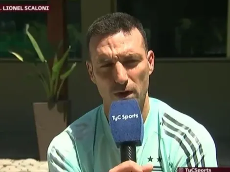 VIDEO | La confesión de Scaloni: "De chiquito era hincha de Boca"
