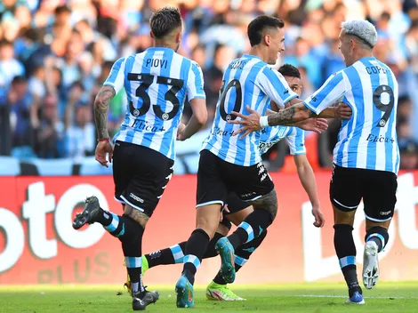 Baja confirmada: la figura de Racing que se pierde la final del Trofeo de Campeones