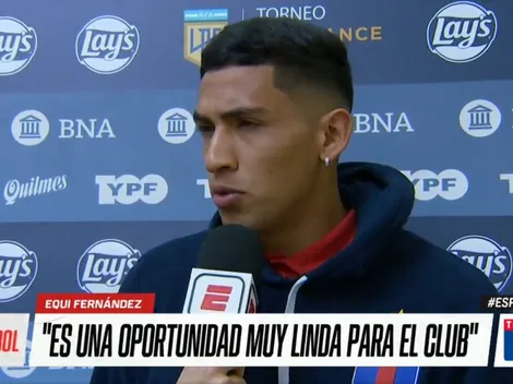¿Vuelve a Boca? Qué dijo Equi Fernández sobre su futuro