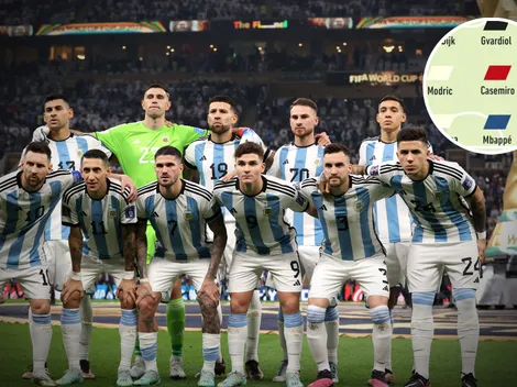 Un solo argentino: indignación en redes por el once ideal del 2022 que armó una revista francesa