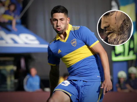 Tremendo: el tatuaje gigante que se hizo Varela antes de Navidad