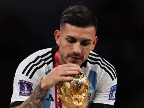 Look de campeón: el nuevo peinado de Paredes tras ganar el Mundial con la Selección Argentina