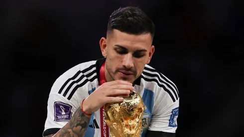 Look de campeón: el nuevo peinado de Paredes tras ganar el Mundial con la Selección Argentina