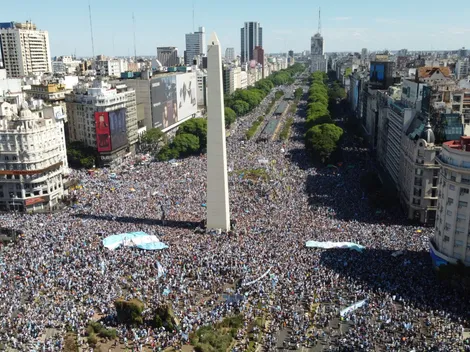 Lo confirmó AFA: así será el festejo argentino este martes en Buenos Aires