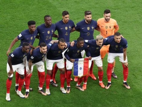 ¿Todo listo? Así formaría Francia para la final ante Argentina