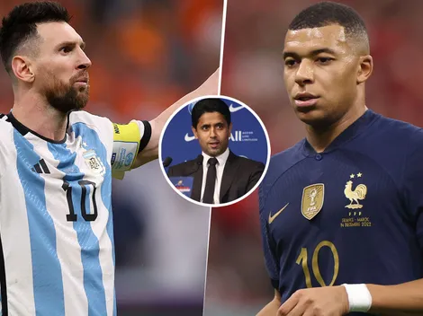 ¿Messi o Mbappé? El presidente del PSG se la jugó y dijo a quién va a apoyar en la final
