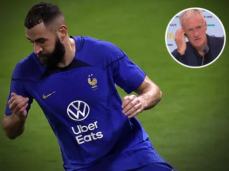 VIDEO | La fuerte reacción de Deschamps a una pregunta sobre Benzema