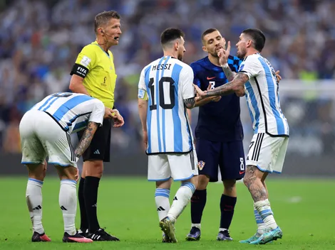 Se confirmó el árbitro para la final: quién es y cuándo dirigió a Argentina en el Mundial