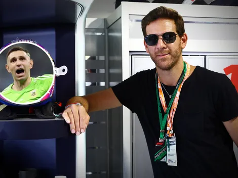 Estallaron las redes: el comentario de Del Potro al Dibu Martínez que se hizo viral