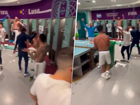 VIDEO | Así festejaron los jugadores en el vestuario tras la clasificación a la final del Mundial