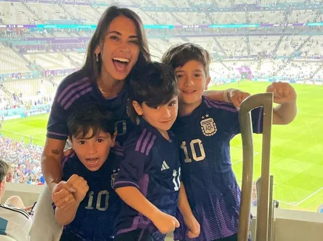 La felicidad de los Messi: el emocionante posteo de Antonela tras la clasificación a la final