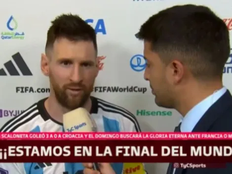 La promesa de Messi de cara a la final del Mundial