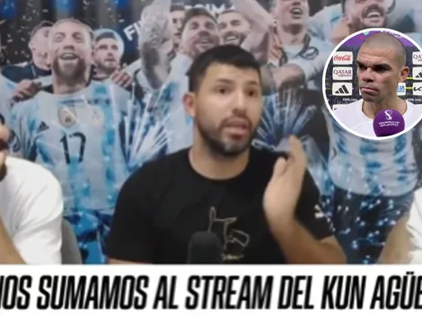 La firme respuesta de Agüero a Pepe por sus declaraciones contra Argentina