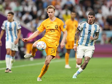 "Escandaloso": De Jong se quejó de la actuación del árbitro del partido ante Argentina