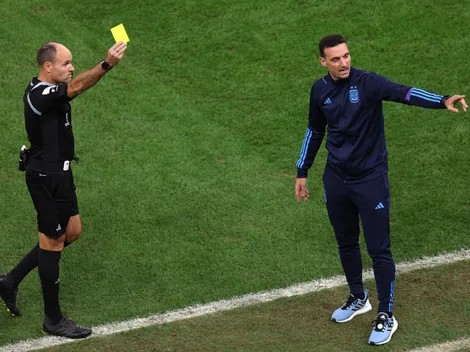 Nadie lo sabía: Scaloni reveló un dato sobre el árbitro del partido ante Países Bajos