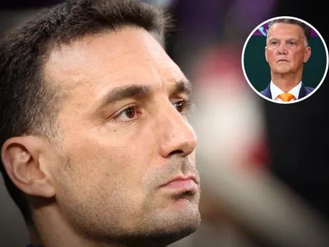 Scaloni y una chicana para Van Gaal: "Demostramos..."