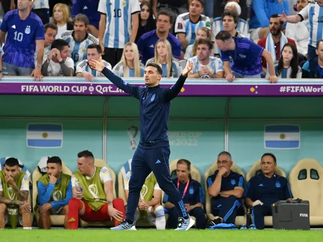 Atento Scaloni: las dos bajas que tiene Argentina para la semifinal