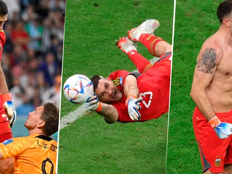 "Se lo mostré al psicólogo": el Dibu Martínez reveló el detalle que lo convirtió en el héroe de los penales