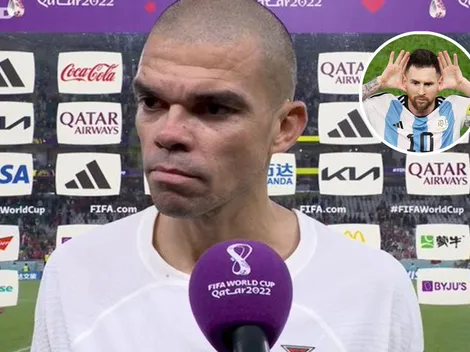 Pepe estalló tras la eliminación de Portugal: "Ya le pueden dar el título a Argentina"