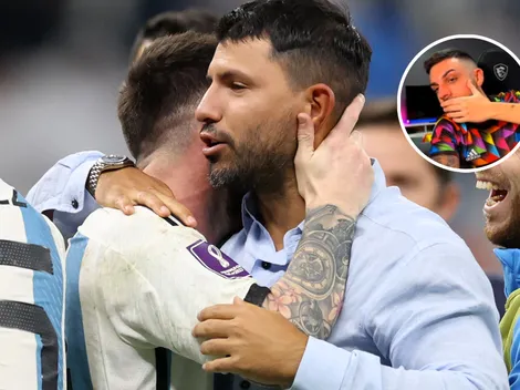 Tras la victoria argentina, el Kun Agüero se cruzó con un youtuber español: "Andá a jugar al FIFA"