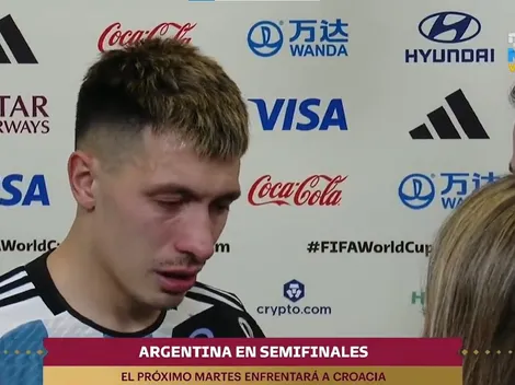 VIDEO | Entre lágrimas, Lisandro Martínez envió un emotivo mensaje: "Es increíble"