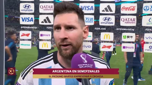 Messi atacó al árbitro y a la FIFA: "No está a la altura"