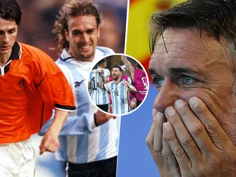 Apoyo clave: el video motivacional que subió Batistuta a horas del Argentina-Países Bajos