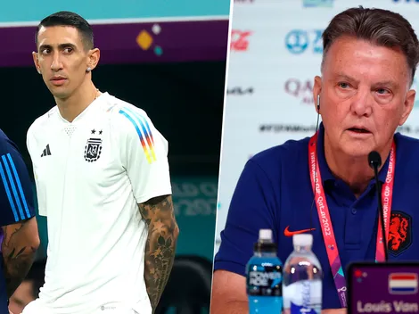 La fuerte frase de Van Gaal para Di María: "Es uno de los pocos..."