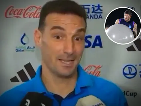 VIDEO | El tenso cruce de Scaloni con los periodistas argentinos por "el caso De Paul"