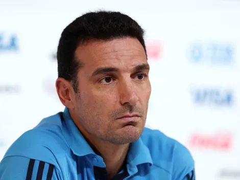 La picante respuesta de Scaloni sobre el estado físico de De Paul