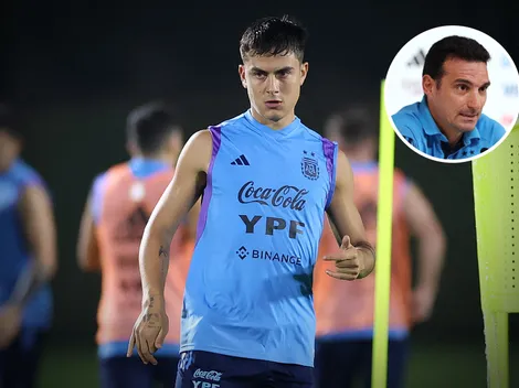 Firme respuesta: Scaloni explicó por qué no juega Dybala