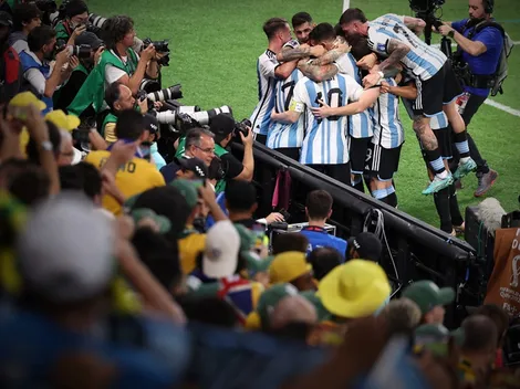 Buen gesto: el único jugador argentino que se entrenó en el día de descanso