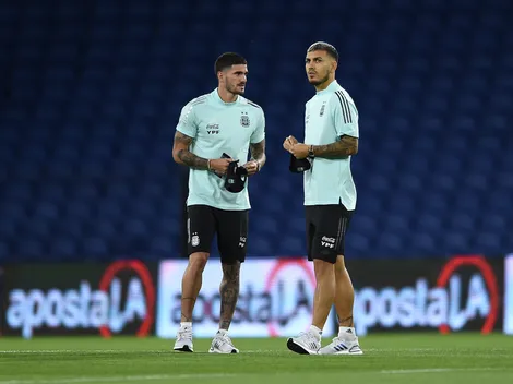 La historia detrás de la cábala de los caramelos que tienen Paredes, De Paul y "Papu" Gómez antes de los partidos de Argentina