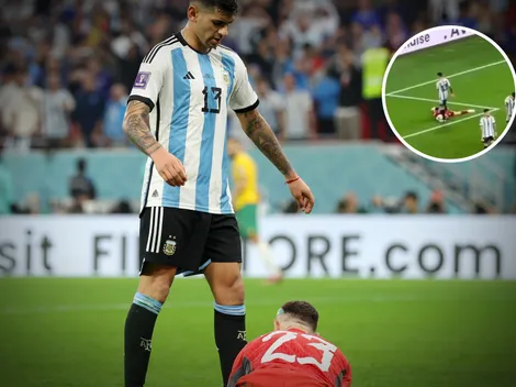 Video viral: la insólita reacción del Cuti Romero a la atajada de Dibu Martínez