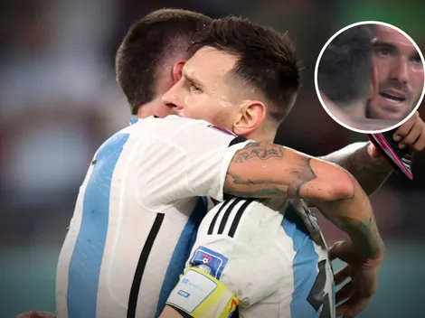 VIDEO | Qué le dijo De Paul a Messi ni bien se consumó el pase a cuartos