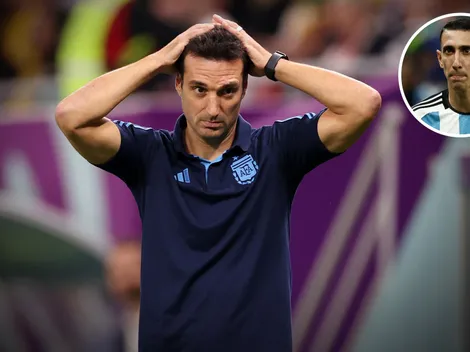 ¿Juega Di María en cuartos? La respuesta de Scaloni