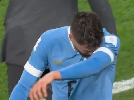 Preocupación en Uruguay: Bentancur pidió el cambio y se retiró entre lágrimas