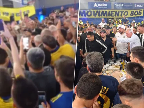 VIDEO | Inesperado cantito para Riquelme en la fiesta de una agrupación