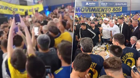 VIDEO | Inesperado cantito para Riquelme en la fiesta de una agrupación