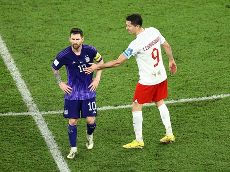 Lewandowski reveló cómo fue su charla con Messi después del partido: "Le dije que…"