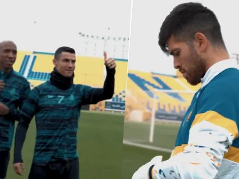 VIDEO | Así fue el primer entrenamiento de Rossi con Cristiano en Al Nassr